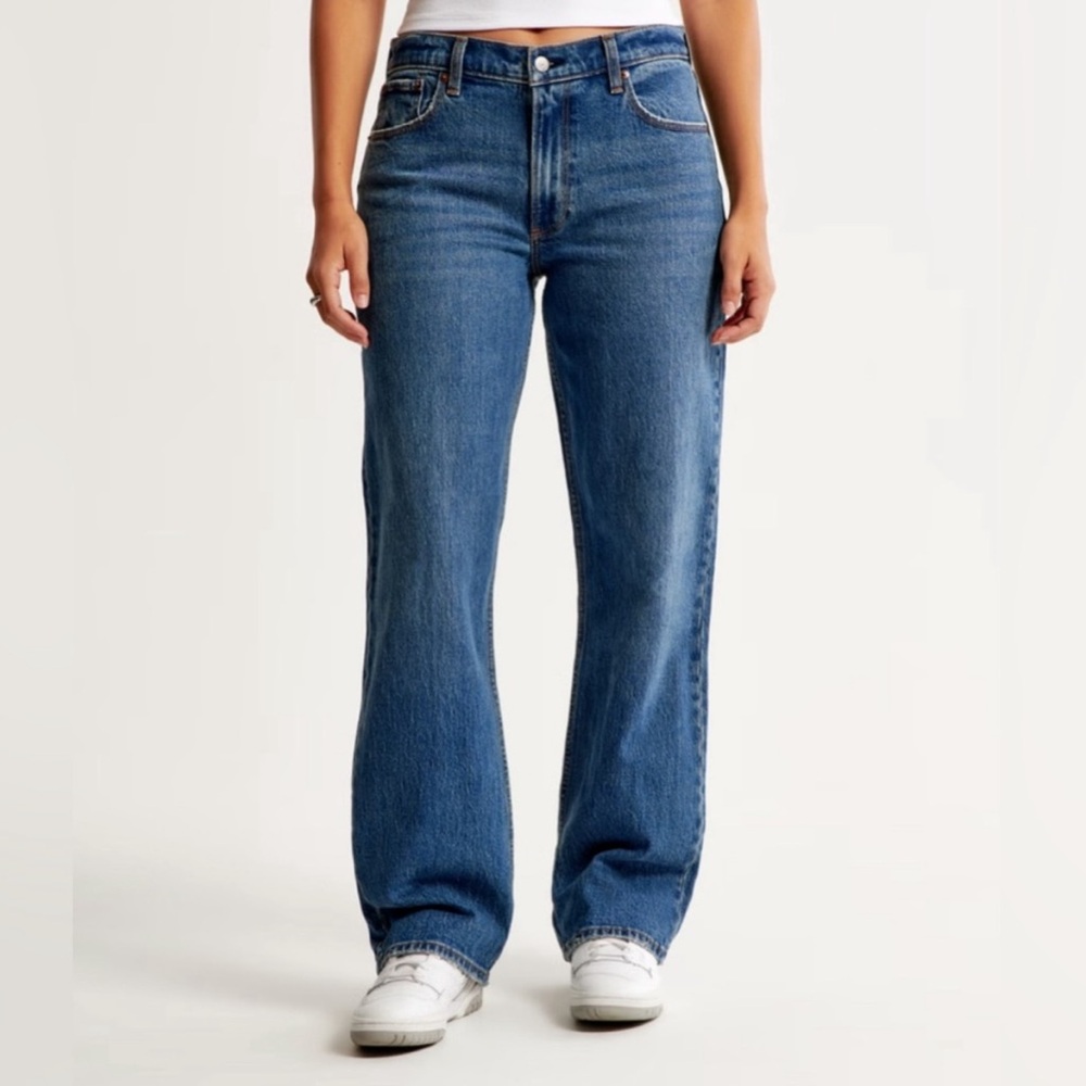 Abercrombie & Fitch, The Baggy Low Rise Jeans, 8S